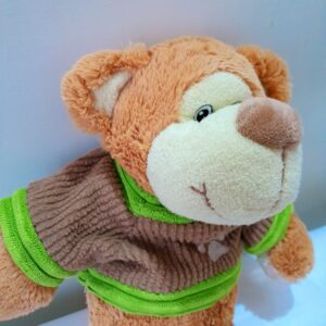 Soft Monkey Style Teddy Bear Plush – Cute Brown Stuffed Animal