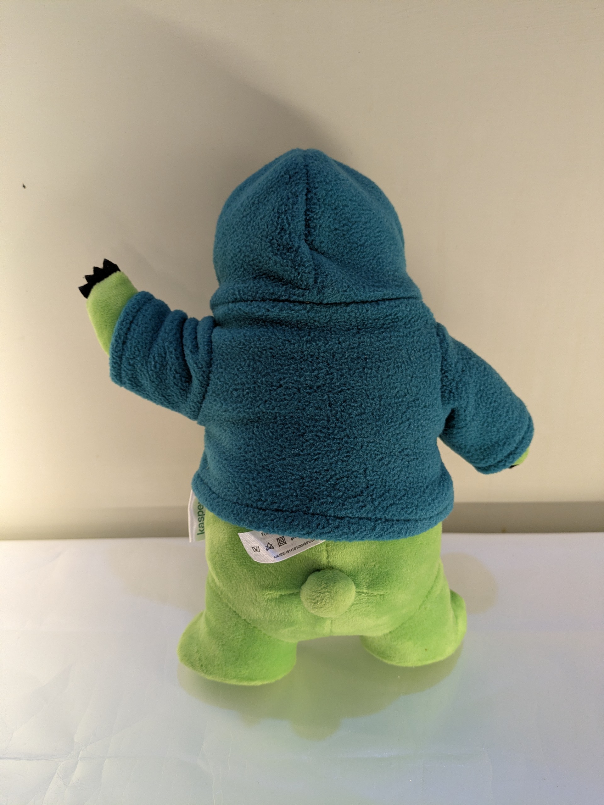 Kaspersky Midori Kuma Green Teddy Bear | Official Cybersecurity Mascot 10" - Image 4
