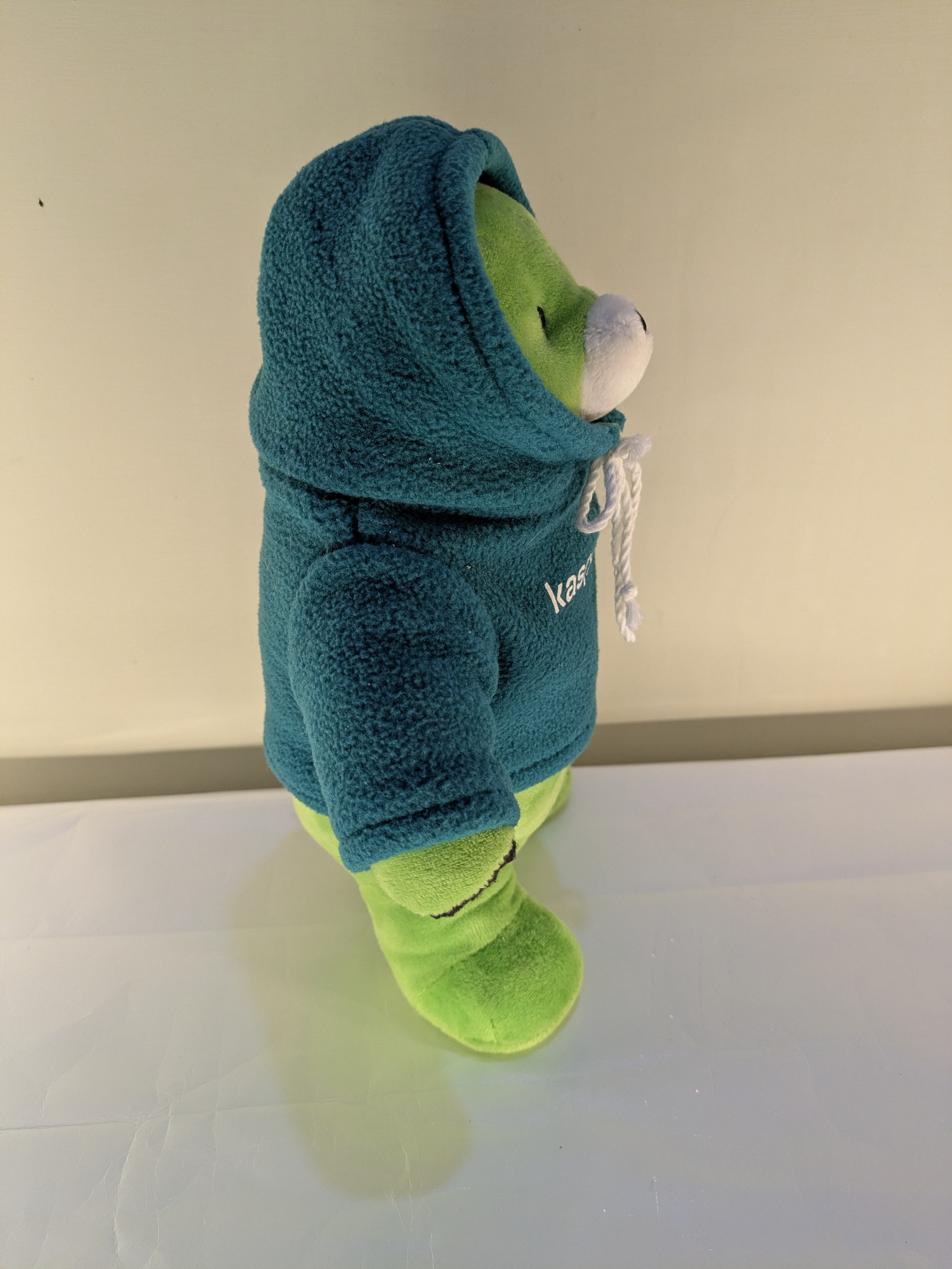 Kaspersky Midori Kuma Green Teddy Bear | Official Cybersecurity Mascot 10" - Image 5