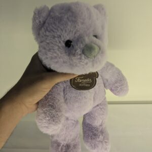 Cute Lilac Teddy Bear Stuffed Animal – Soft Purple Pastel Plushie Toy