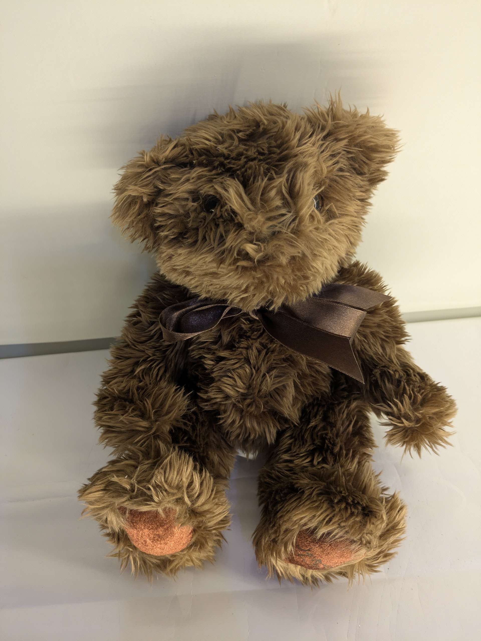 Viral Chocolate Brown Teddy Bear with Premium Curly Fur Brown Bear