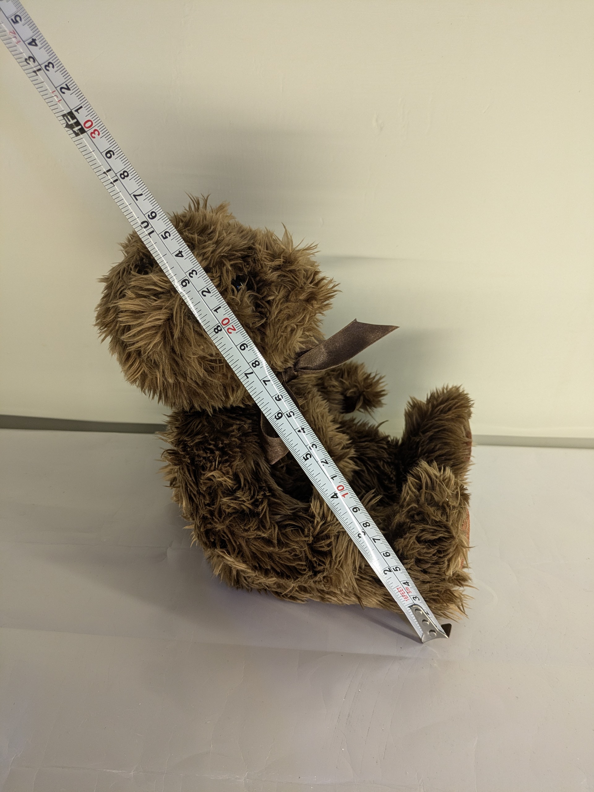 Viral Chocolate Brown Teddy Bear with Premium Curly Fur Brown Bear - Image 8