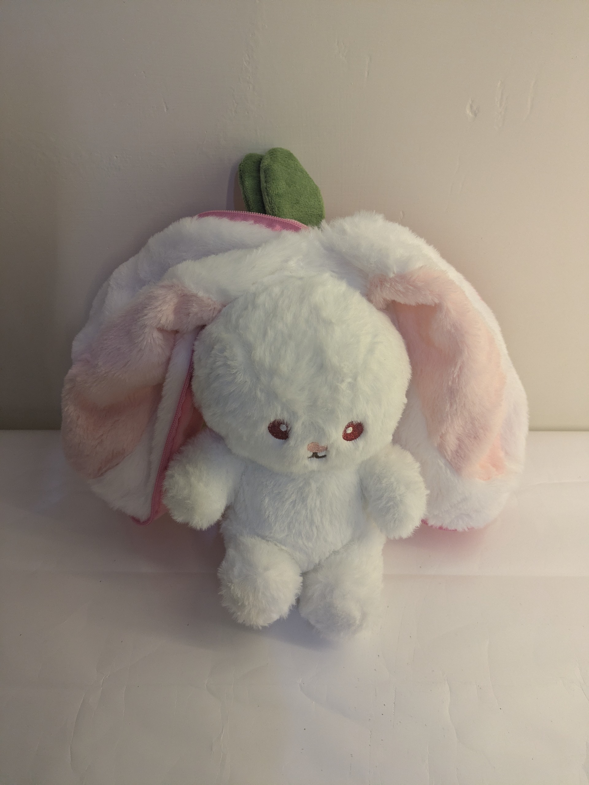 Instagram Viral Reversible Strawberry Bunny Plush | Kawaii 2-in-1 - Image 9