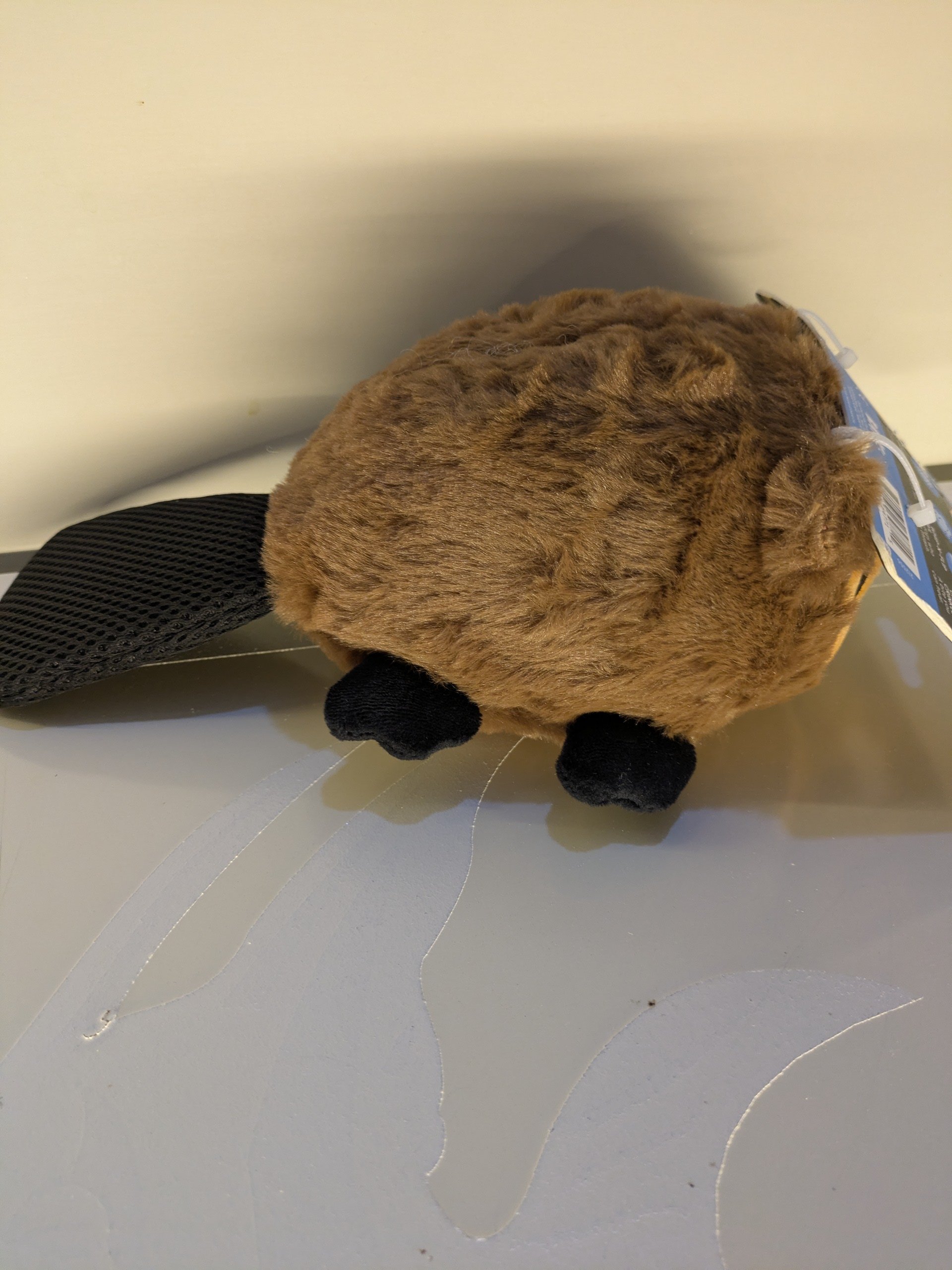 BARK Plush Beaver Squeaky Dog Toy – Super Soft & Interactive - Image 3