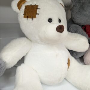 White Teddy Bear Love For Gifting