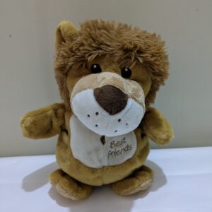 Stuffed Lion Hand Puppet | Best Storytelling Plush Toy For Kids 9"