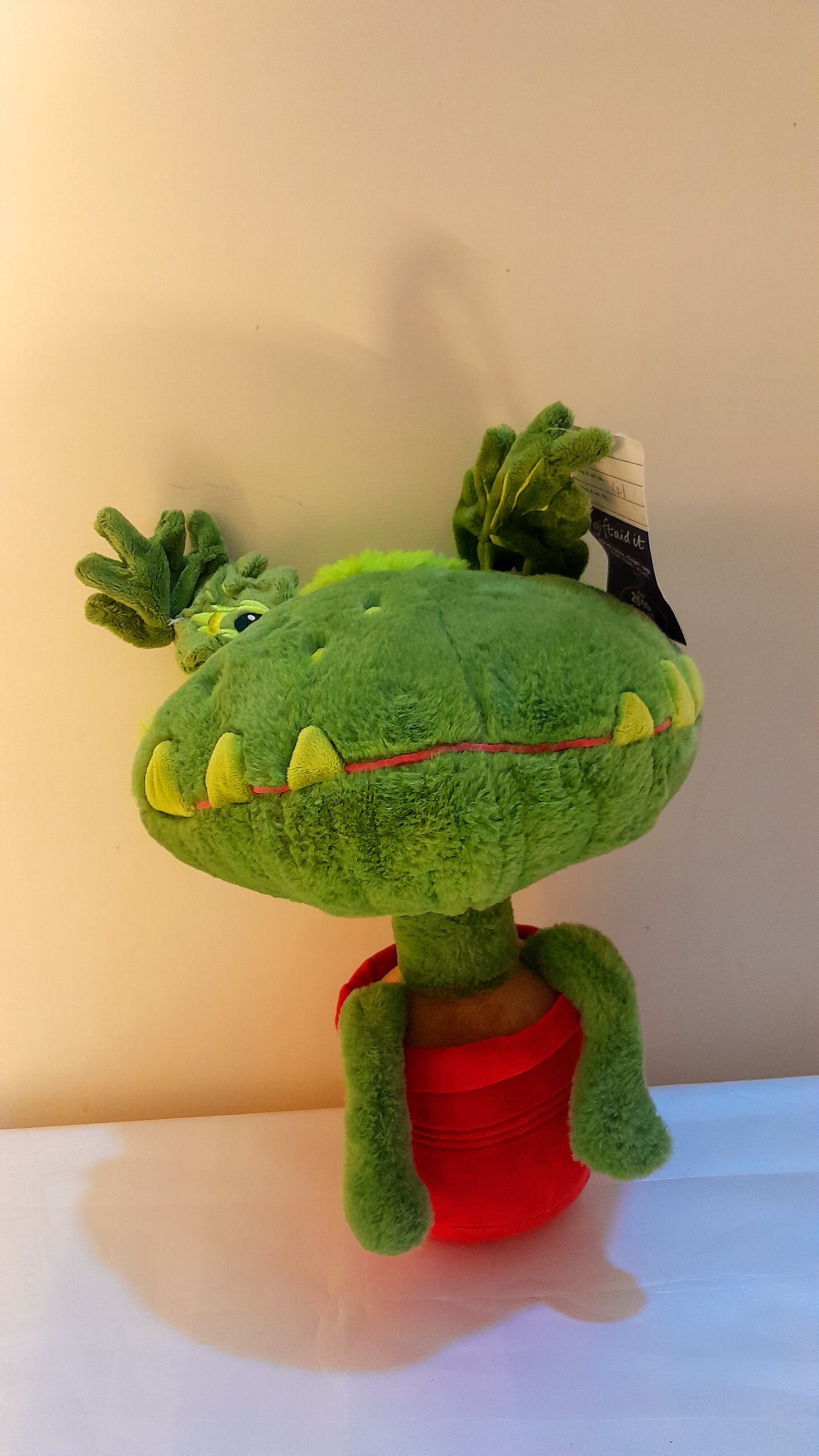 Piranha Plant Soft Plush Toy – Green Venus Flytrap Stuffed Animal in Pot